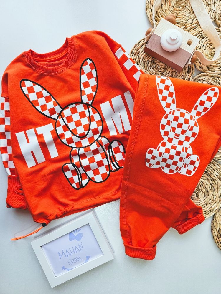 1000007173 ۰۰۵۸ _ ست خرگوش  شطرنجی - Image 1