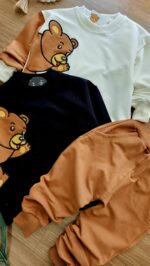 ۰۵۶۰_ست خرسی بغل گلدوزی - Image 2