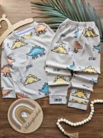 0593_ست دایناسور عروسکی خانگی