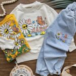 ۰۵۴۴_بلوزشلواردخترانه بابونه - Image 5