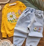 ۰۵۴۴_بلوزشلواردخترانه بابونه - Image 2