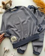 ۰۱۴۴_ست بلوزشلوار سوزنی - Image 3