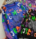 ۰۱۶۳_بلوزتک انگلیسی نگین دار - Image 3