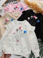 ۰۱۶۶_بلوزتک دخترانه توپکی - Image 6