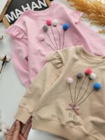 ۰۱۶۶_بلوزتک دخترانه توپکی - Image 4