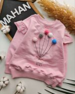 ۰۱۶۶_بلوزتک دخترانه توپکی - Image 3