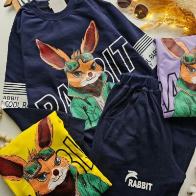 ۰۱۷۶_ست بلوز شلوار رابیت