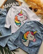 ۰۱۸۵_سه تیکه جین تک شاخ