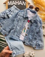 ۰۱۸۵_سه تیکه جین تک شاخ - Image 2