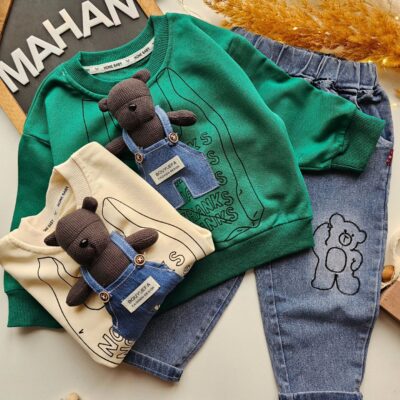 ۰۲۲۳_ ست تدی عروسکی وارداتی