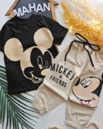 ۰۲۳۳_تیشرت شلوار میکی