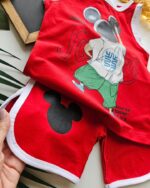 ۰۲۴۹_ست تاپ شورت میکی - Image 4