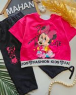 ۰۲۵۴_ست کراپ شلوار میکی - Image 4