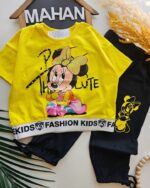 ۰۲۵۴_ست کراپ شلوار میکی - Image 2