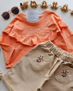 ۰۳۱۱_کراپ شلوارک بابونه - Image 2