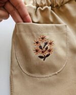 ۰۳۱۱_کراپ شلوارک بابونه - Image 6