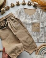 ۰۳۲۳_کراپ شلوارک لنین - Image 5