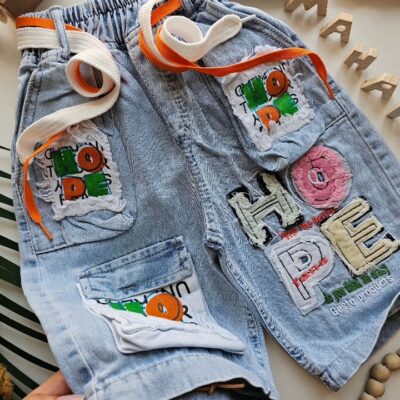 ۰۳۴۶_شلوارک جین فشن