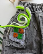 ۰۳۴۶_شلوارک جین فشن - Image 4