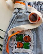 ۰۳۴۶_شلوارک جین فشن - Image 6