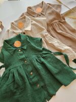 ۰۳۵۵_پیراهن دخترانه ایز - Image 2