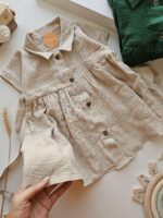 ۰۳۵۵_پیراهن دخترانه ایز - Image 3