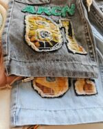 ۰۳۵۶_شلوارک جین فشن چریکی - Image 6