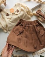 ۰۳۵۷_سه تیکه بلوز دامن قلبی - Image 2