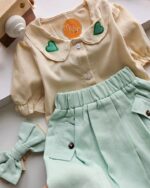 ۰۳۵۷_سه تیکه بلوز دامن قلبی - Image 4