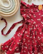 ۰۳۷۸_پیراهن دخترانه گلی - Image 3