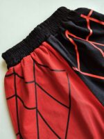 ۰۳۸۷_ست تیشرت شلوارک عنکبوتی - Image 4