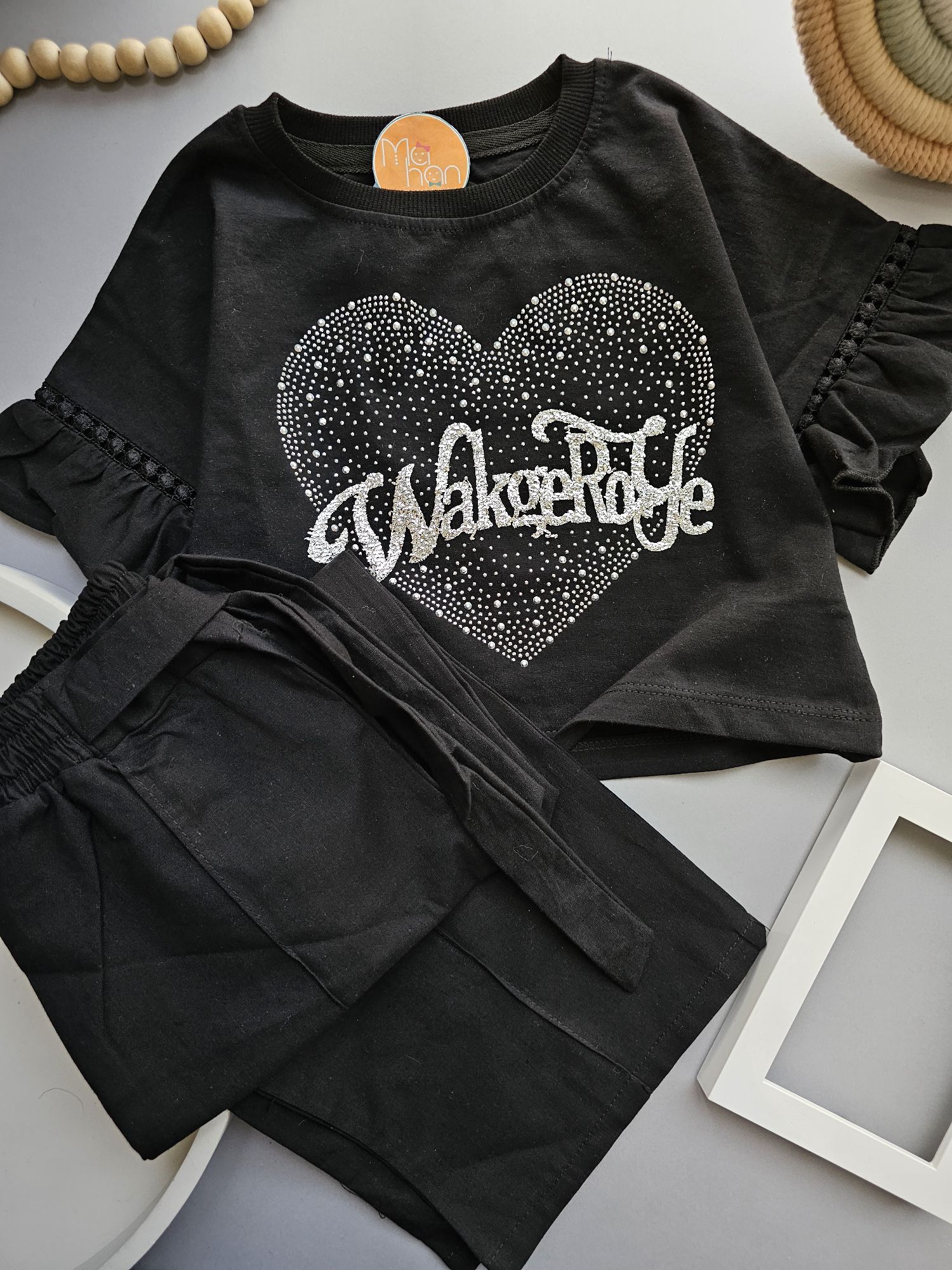 1000072867 ۰۴۵۶_قلبی آستین چین دار - Image 1