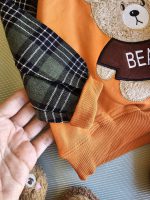 ۰۵۵۷_ست تدی آستین چهارخونه - Image 5