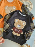 ۰۵۵۷_ست تدی آستین چهارخونه - Image 4