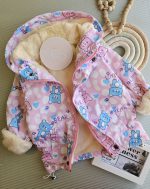 ۰۵۶۷_سویشرت تدی صورتی