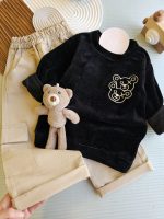 ۰۵۸۸_بلوز شلوار مخمل کتان