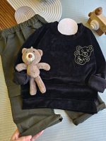 ۰۵۸۸_بلوز شلوار مخمل کتان - Image 3