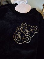 ۰۵۸۸_بلوز شلوار مخمل کتان - Image 4