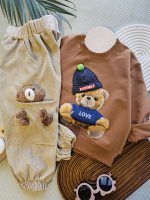 ۰۵۸۳_بلوز شلوار خرسی مخمل - Image 2