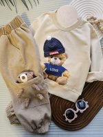 ۰۵۸۳_بلوز شلوار خرسی مخمل - Image 3