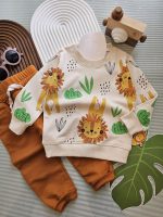 ۰۵۹۵_بلوز شلوار نقلی شیر