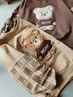 ۰۶۱۳_بلوزشلوار تدی آستین چهار خونه - Image 6