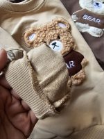 ۰۶۱۳_بلوزشلوار تدی آستین چهار خونه - Image 7