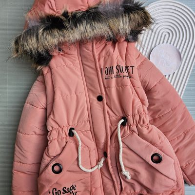 ۰۶۲۵_کاپشن دخترانه ۷تا۱۰سال پافر شو