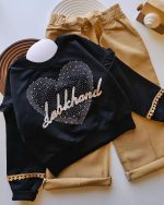 ۰۶۴۵_ست کراپ قلبی و شلوارکتان