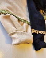 ۰۶۴۵_ست کراپ قلبی و شلوارکتان - Image 4