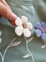 ۰۶۴۵_بلوز دورس گل برجسته - Image 4