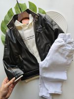 ۰۷۲۶_کت تک چرم سایز بزرگ - Image 4