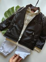 ۰۷۲۶_کت تک چرم سایز بزرگ