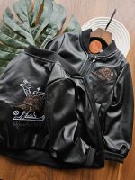 ۰۸۹۱_کت چرم خلبانی